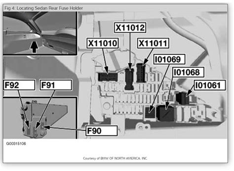 2006 bmw 530i electrical junction box|BMW junction box diagram.